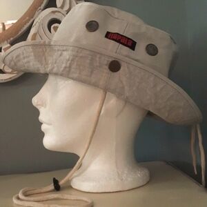 & Rapala off-white Outdoor Camping Fishing Hat